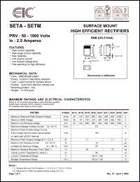 SETA Datasheet