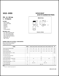 SK54S Datasheet