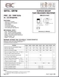 SRTA Datasheet