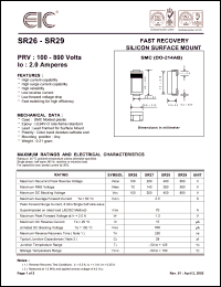 SR26 Datasheet