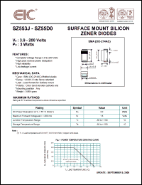 SZ555B Datasheet