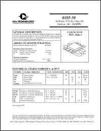 0105-50 Datasheet