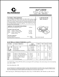 1617AB15 Datasheet