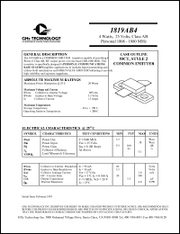 1819AB12 Datasheet