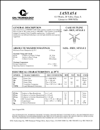 1A5A Datasheet