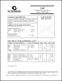 2A8 Datasheet