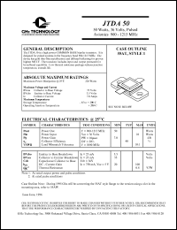 JTDA50 Datasheet