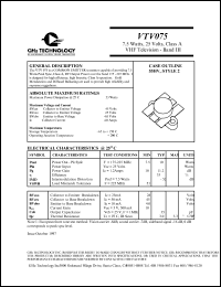 VTV075 Datasheet