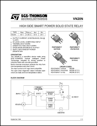 VN20N Datasheet