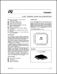 TSA0801IF Datasheet