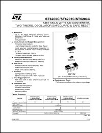 ST62T01B6/HWD Datasheet