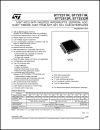 ST72E511R9G0S Datasheet