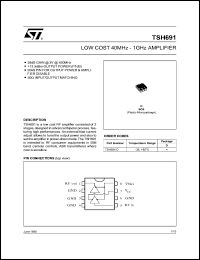 TSH691ID Datasheet