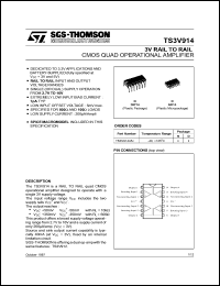 TS3V914IN Datasheet