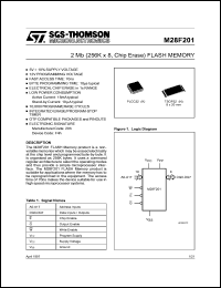 M28F201-120K1 Datasheet