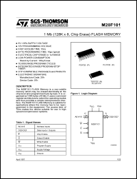 M28F101-150P6 Datasheet