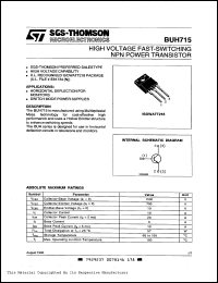 BUH715 Datasheet