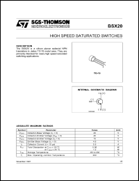 BSX20 Datasheet