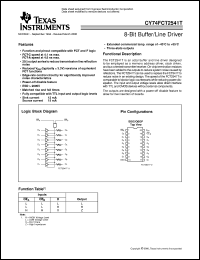 CY74FCT2541CTSOC Datasheet