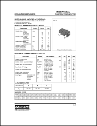 BC848A Datasheet