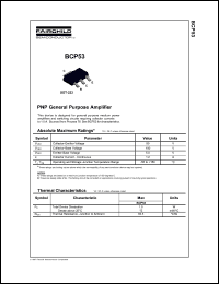 BCP53 Datasheet