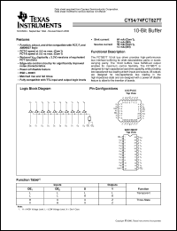 CY74FCT827ATQCT Datasheet