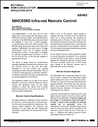 68HC05CJ4 Datasheet