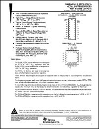 SNJ54LVC574AW Datasheet