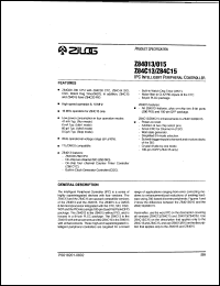 Z84C13 Datasheet