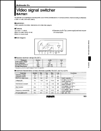BA7021 Datasheet