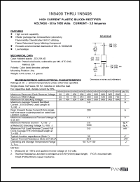 1N5405 Datasheet