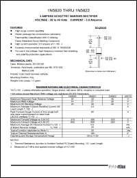 1N5820 Datasheet