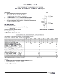 1S10 Datasheet