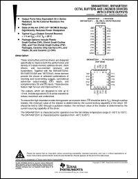 SN74ABT2241DBLE Datasheet