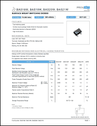 BAS20W Datasheet