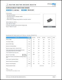 BAV21W Datasheet