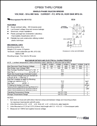 CP801 Datasheet