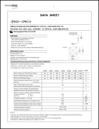 CP608 Datasheet