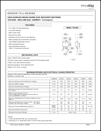ED303S Datasheet