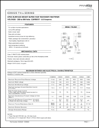 ED502S Datasheet