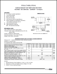 FR1A Datasheet