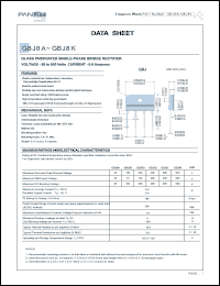 GBJ8A Datasheet