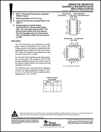 SN74AHC126DBLE Datasheet