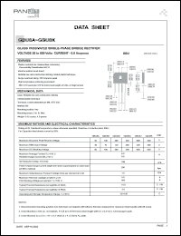 GBU8A Datasheet