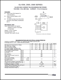 GL1502 Datasheet