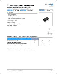 MMBZ5231BLT1 Datasheet