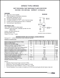 MR851 Datasheet