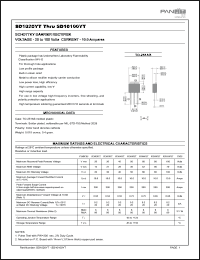 SD1020YS-T3 Datasheet