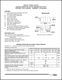 SK310 Datasheet