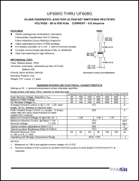 UF608G Datasheet